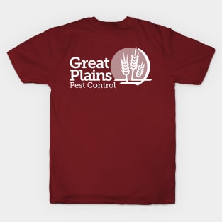 Great Plains - White Logo T-Shirt